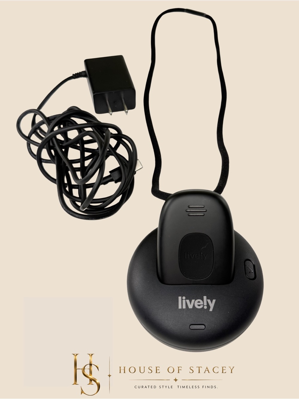 Lively Mobile Plus Medical Alert Device w/ Charger & Fall Detection